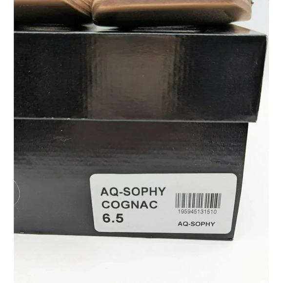 Aqua Sophy Women's Leather Square Toe Ankle Strap Size 6.5 (MSRP $78) - Picture 4 of 4